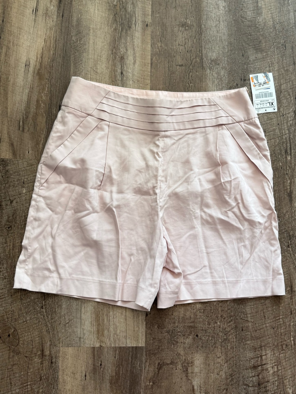 Zara Light Pink cotton Shorts